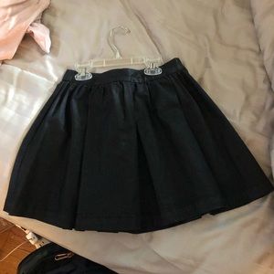BCBG black mini skirt